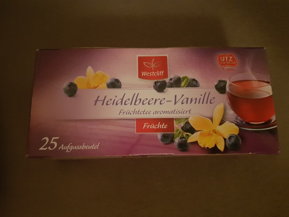 Aromatisierter Früchtetee, Heidelbeere-Vanille von CKiala | Hochgeladen von: CKiala