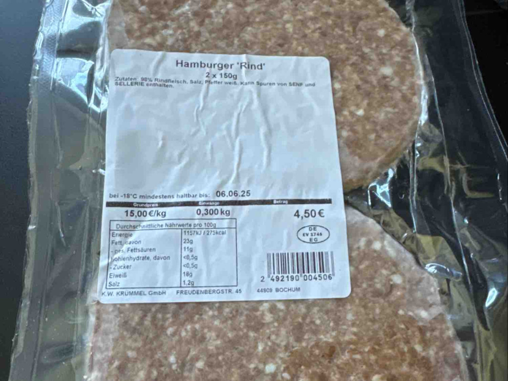 Hamburger Rind von FWG65 | Hochgeladen von: FWG65