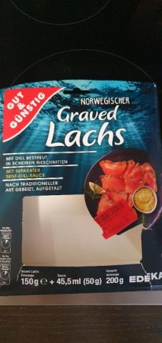 norwegischer Graves Lachs, Werte mit 75g Lachs und 25g Sauce! vo | Hochgeladen von: IngridZ.