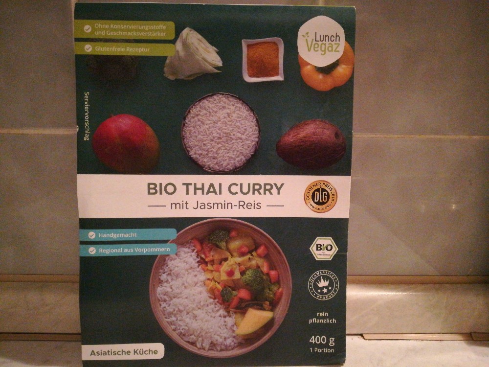 Bio Thai Curry, mit Jasminreis von elliwillansmeer | Hochgeladen von: elliwillansmeer