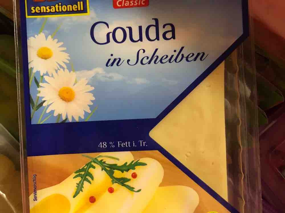 Käse in Scheiben, Gouda 48% Fett von giesiclan1952 | Hochgeladen von: giesiclan1952