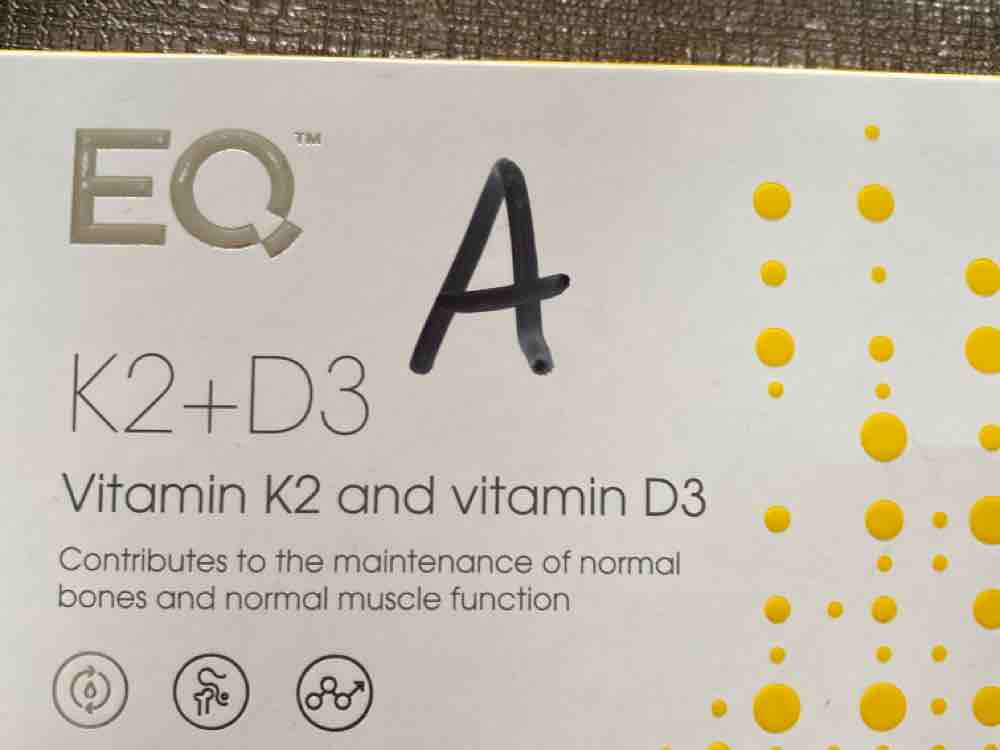 Vitamin K2 + D3, Nahrungsergänzungsmittel von andreaseiler | Hochgeladen von: andreaseiler