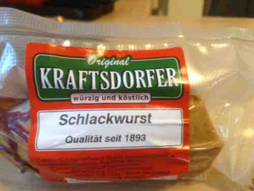 Thüringer Schlackwurst, mit feinen Senfkörnern von uwe | Hochgeladen von: uwe.diver