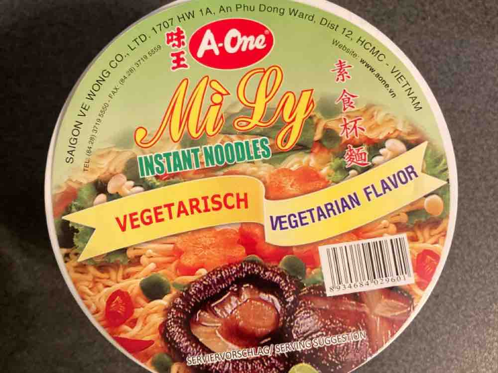 A-One Mi Ly Instant Nudelsuppe, vegetarisch von alicejst | Hochgeladen von: alicejst