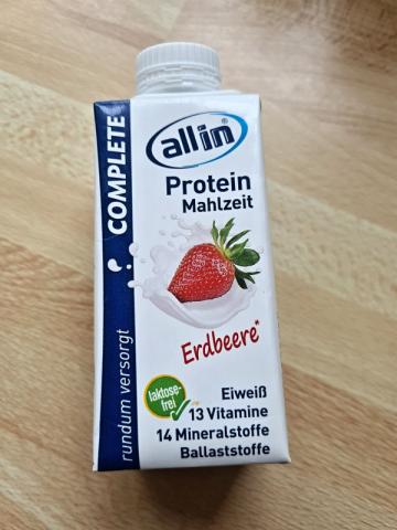 Trinkmahlzeit Protein Complete - Erdbeere, Erdbeere | Hochgeladen von: Kautzinger