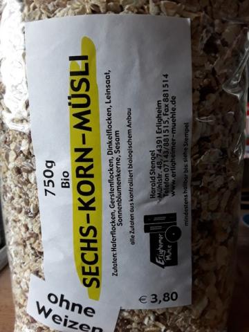 Sechs-Korn-Müsli, ohne Weizen von KOF | Hochgeladen von: KOF