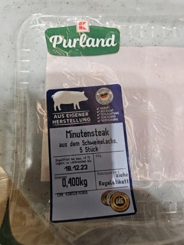 Minutensteak, Aus dem Schweinelachs von Znecke | Hochgeladen von: Znecke