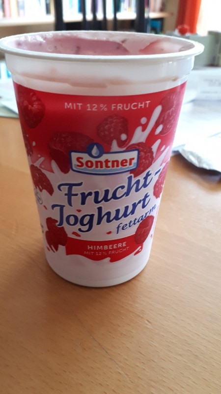 Frucht Joghurt fettarm, Himbeere (mit 12% Frucht) von Meins | Hochgeladen von: Meins