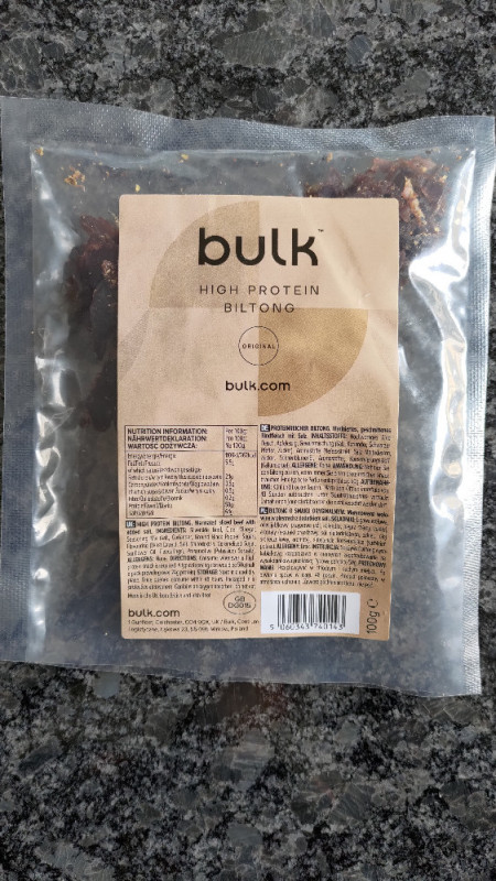 Biltong, Original High Protein  von JuliaBur | Hochgeladen von: JuliaBur