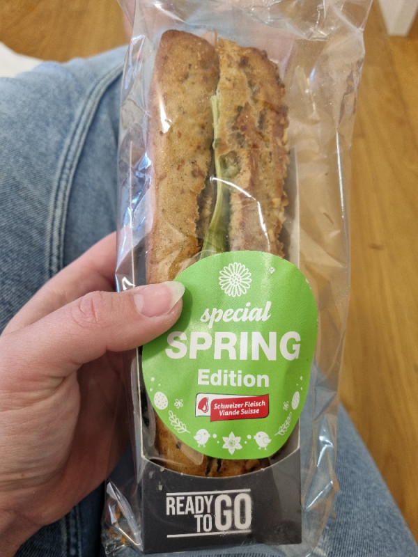 Krustenschinken-Bärlauchsandwich, Special Spring Edition von Lil | Hochgeladen von: Liloo