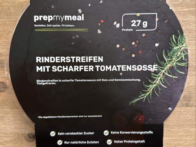 Prep My Meal - Rinderstreifen mit Tomatensoße von Mirtsha31 | Hochgeladen von: Mirtsha31