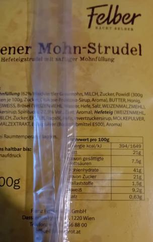 Wiener Mohnstrudel | Hochgeladen von: friedl49