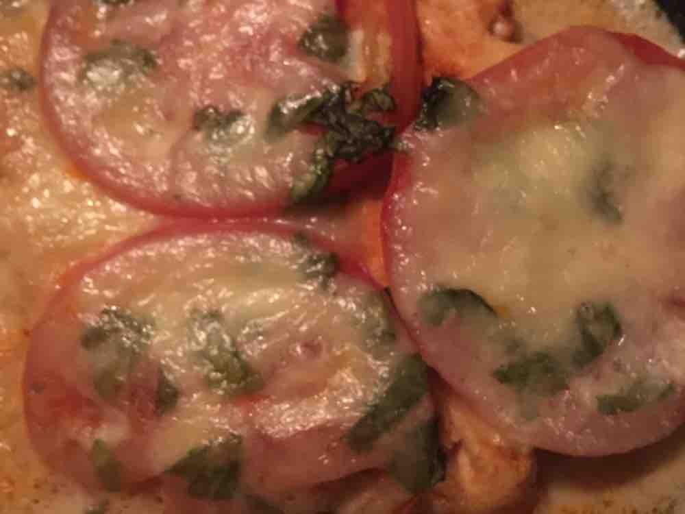 Hühnerbrust, mit Tomaten und Mozzarella überbacken von Monchichi | Hochgeladen von: Monchichi30