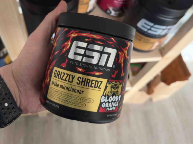 esn grizzly shredz, bloody orange flavour von PapierGrill | Hochgeladen von: PapierGrill