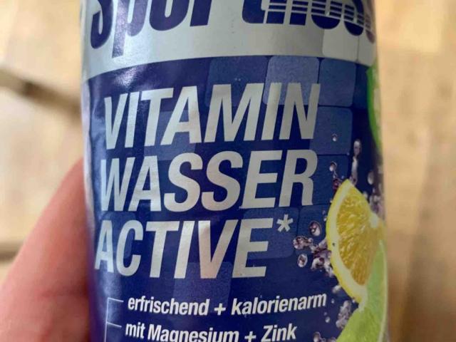 Vitamin Wasser Active, Zitronen-Limetten-Geschmack von MaikeMons | Hochgeladen von: MaikeMonsta