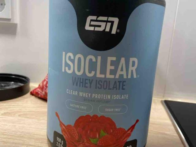 Isoclear WHEY Isolate, Raspberry Flavor by marlongeil | Uploaded by: marlongeil