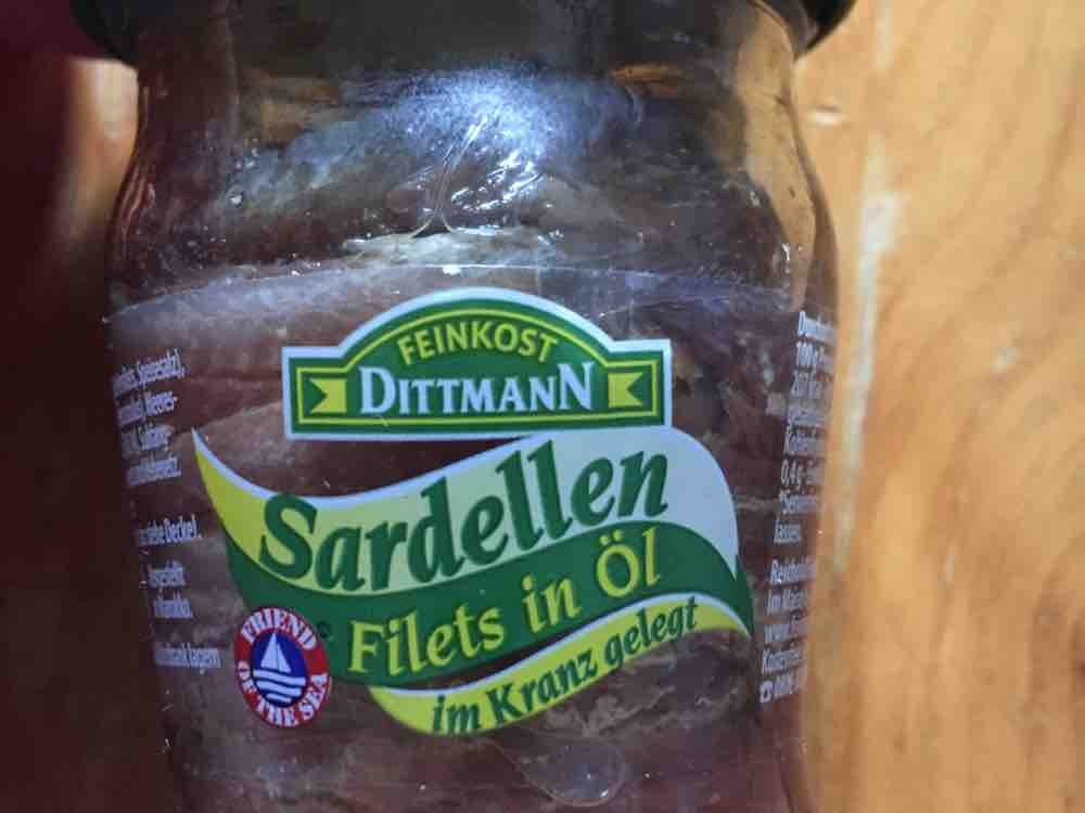 Sardellen Filets in Öl, im Kranz gelegt von sandrahoernig558 | Hochgeladen von: sandrahoernig558