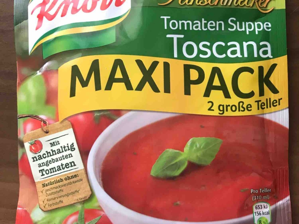 Knorr, Tomatensuppe Toscana Kalorien - Neue Produkte - Fddb