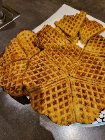 Bananenwaffel mit gemahlenen Mandeln, ohne Mehl, ohne Zucker von | Hochgeladen von: Mingi