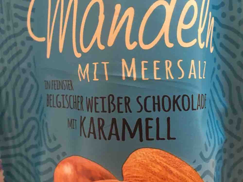 Mandeln mit Meersalz , Karamell, belgische weiße Schokolade von  | Hochgeladen von: Julcheeeeeen