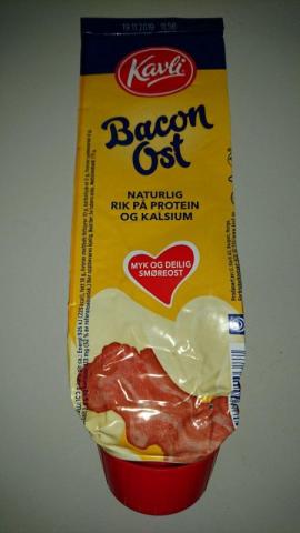 Bacon Ost, norwegische Schmelzkäsetube | Hochgeladen von: gkrmbl