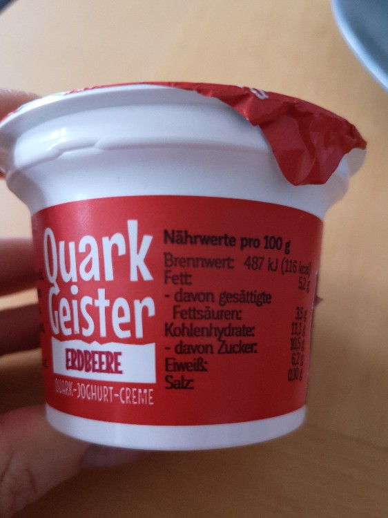 Quark Geister Erdbeere, Quark-Joghurt-Creme von JanineDD | Hochgeladen von: JanineDD