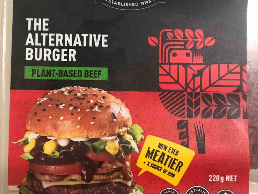 The alternative burger, plant-based beef von LizzRei | Hochgeladen von: LizzRei