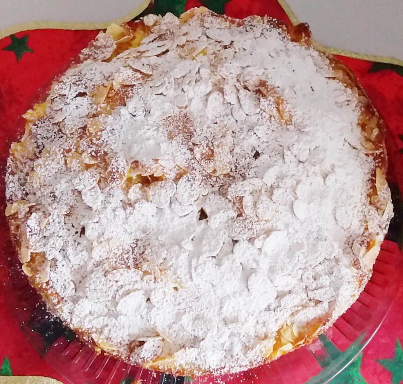 Bratapfelkuchen mit Vanillepudding, süss von Nini53 | Hochgeladen von: Nini53