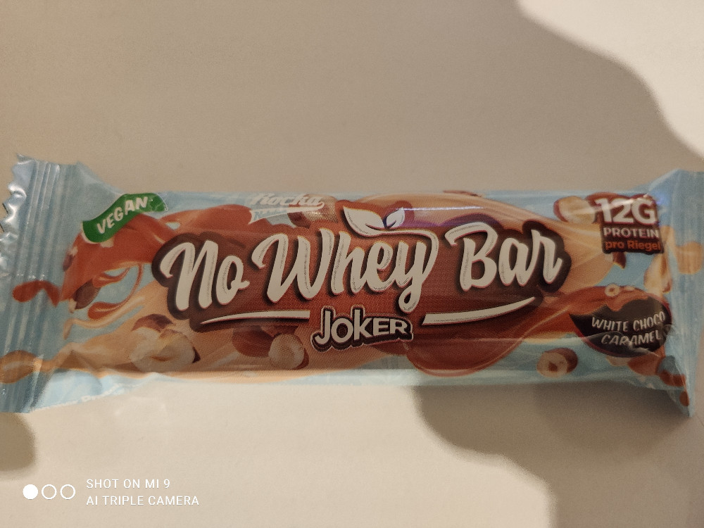 No Whey Bar Joker, White Choco Caramel von Roman Allgoewer | Hochgeladen von: Roman Allgoewer