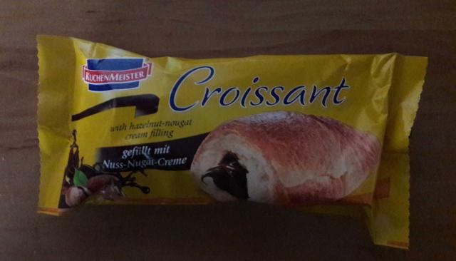 Croissant, gefüllt mit Nuss-Nougat-Creme | Hochgeladen von: Siope