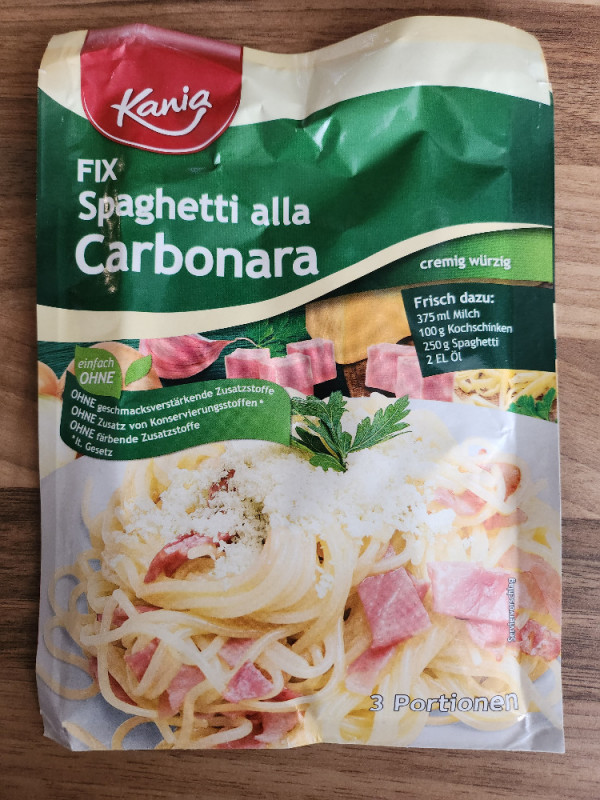 Fix für Spaghetti Carbonara, zubereitet von Britta D. | Hochgeladen von: Britta D.