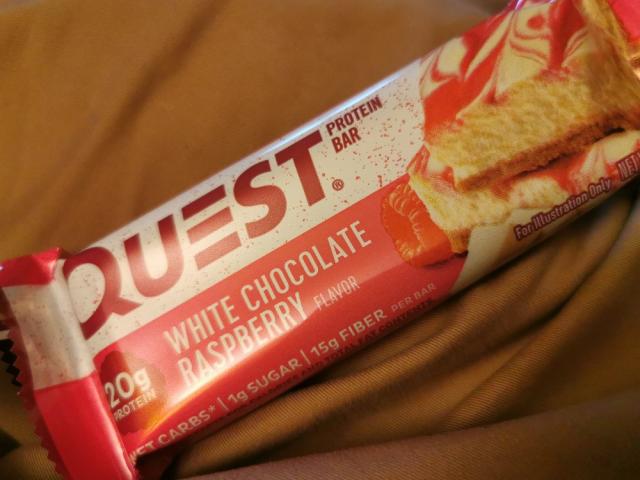 Quest Protein Bar, White Chocolate Raspberry by cannabold | Uploaded by: cannabold