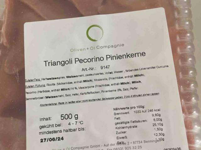 Triangolie pecorino pinienkerne von xyzzziiiii | Hochgeladen von: xyzzziiiii