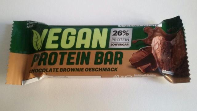 Vegan Protein Bar, Chocolate Brownie Geschmack | Hochgeladen von: lgnt