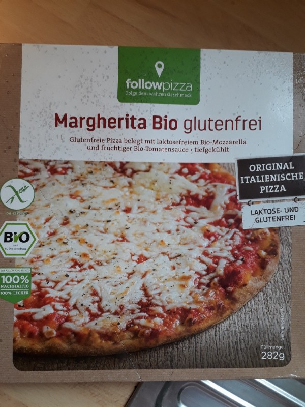 Margherita Bio Pizza glutenfrei, mit laktosefreiem  Mozzarella v | Hochgeladen von: mebu99