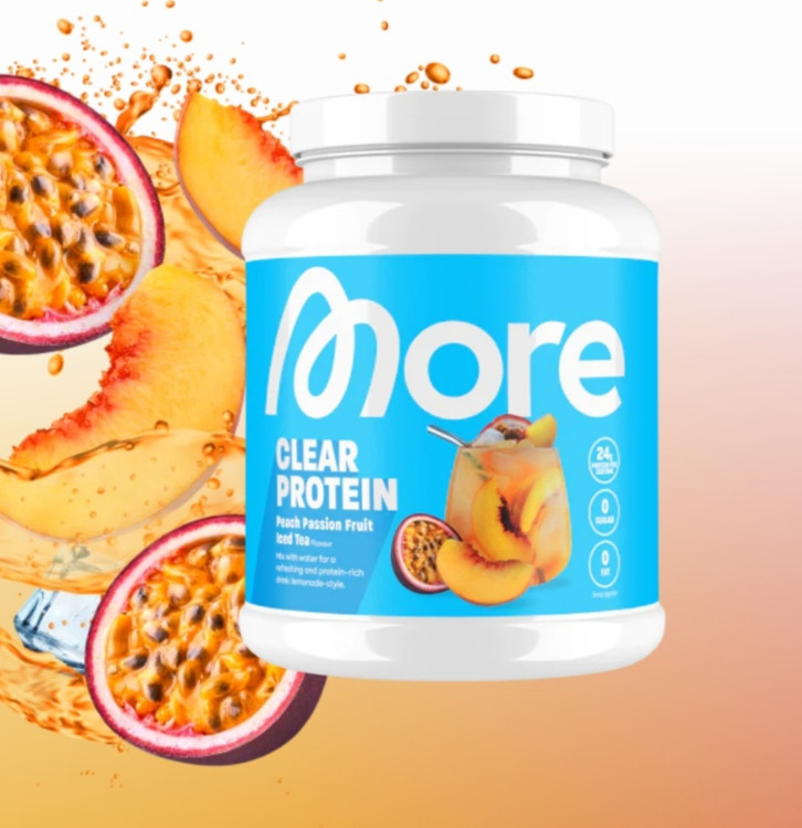 More Clear Protein Pulver, Peach Passionfruit von Pia.0502 | Hochgeladen von: Pia.0502