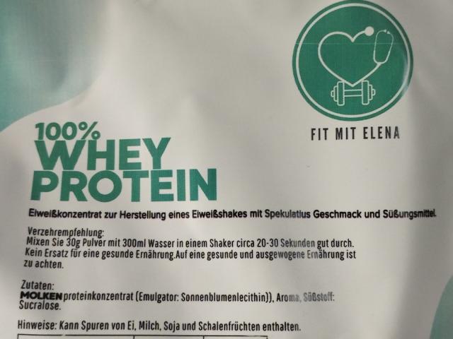 100 % Whey Protein, Spekulatius von Serenetya | Hochgeladen von: Serenetya