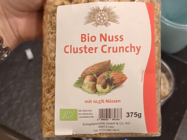 Bio Nuss Cluster Crunchy, mit 10,5% Nüssen von Heeeda | Hochgeladen von: Heeeda