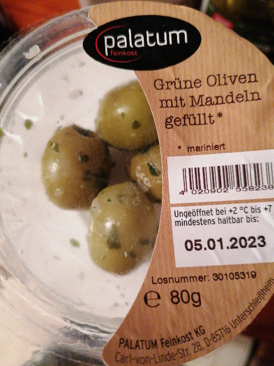 Grüne Oliven mit Mandeln gefüllt von chrissil01 | Hochgeladen von: chrissil01