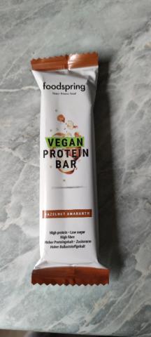 Vegan Protein Bar, Hazelnut Amaranth von Zaubertoast | Hochgeladen von: Zaubertoast