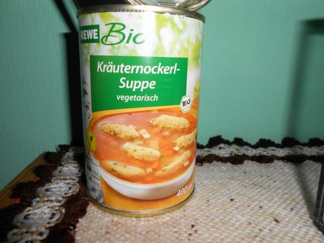 Rewe Bio Kräuternockerl-Suppe  | Hochgeladen von: Highspeedy03