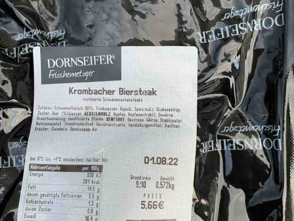 Krombacher Biersteaks, 90% Schweinefeisch von dome123 | Hochgeladen von: dome123