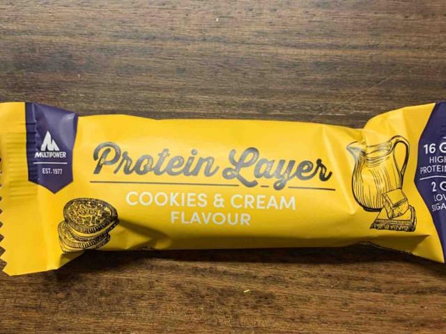 Multipower  Protein Layer, Cookies & Cream Flavour by LuxSpo | Uploaded by: LuxSportler