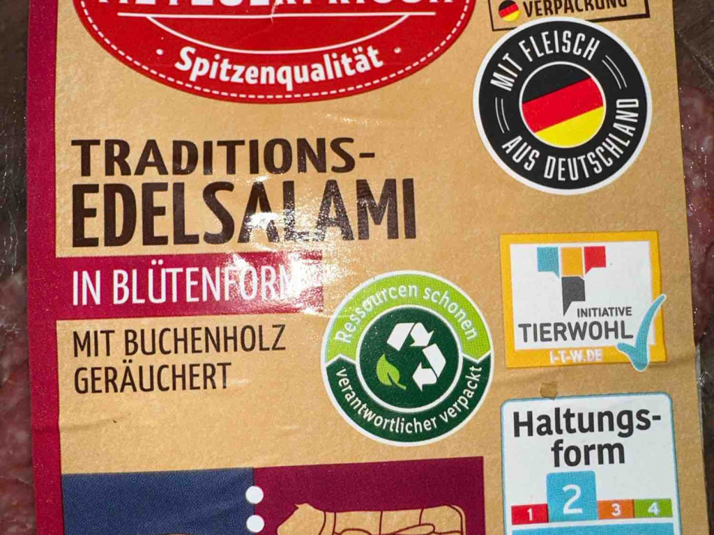 Traditions-Edelsalami, in Blütenform von davidultra | Hochgeladen von: davidultra