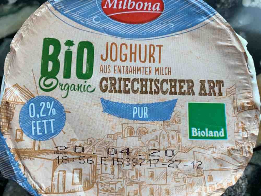 Bio Joghurt griechischer Art 0,1%  von kirstenabels | Hochgeladen von: kirstenabels
