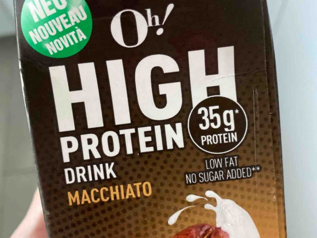 OH! high Protein Drink Macchiato von Siri1981 | Hochgeladen von: Siri1981