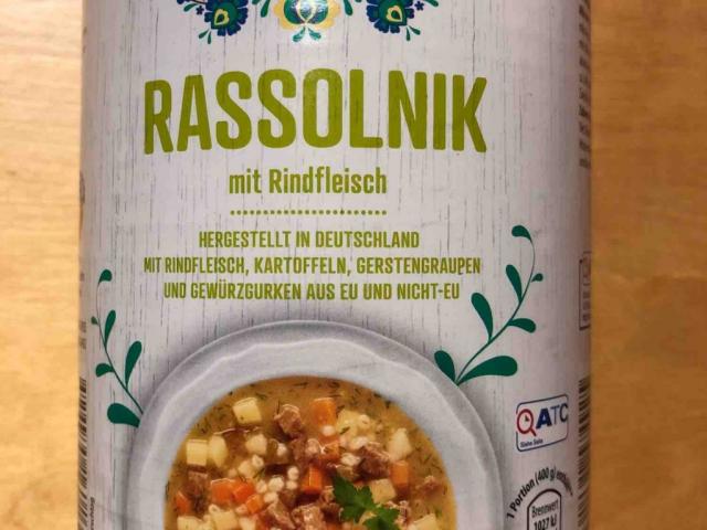 Rassolnik, mit Rindfleisch von 36557 | Hochgeladen von: 36557