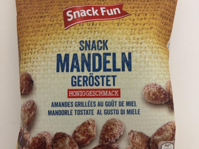 Snack Mandeln gerösted, Honiggeschmack by lotk | Hochgeladen von: lotk