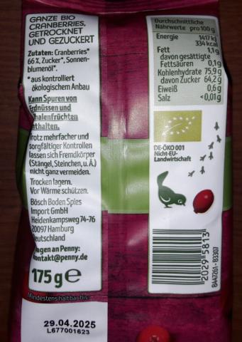 Naturgut Bio Cranberries | Hochgeladen von: Siope