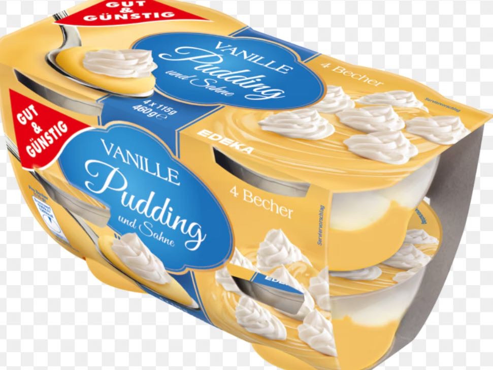 Vanillepudding mit Sahne von leonievictoriakub | Hochgeladen von: leonievictoriakub